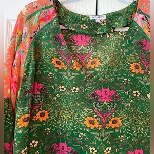 Benares Bohemian blouse Size L